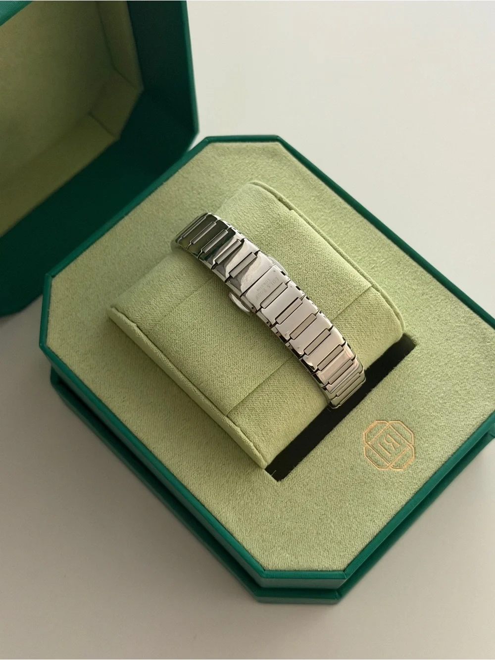 Lola Rose Urban Blue Square Quartzite Jade Watch - Picture 5 of 6